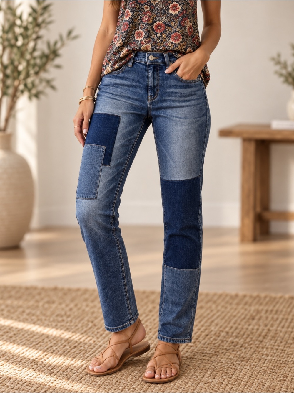 AG Adriano Goldschmied Stevie Ankle Slim Straight Jeans 26R